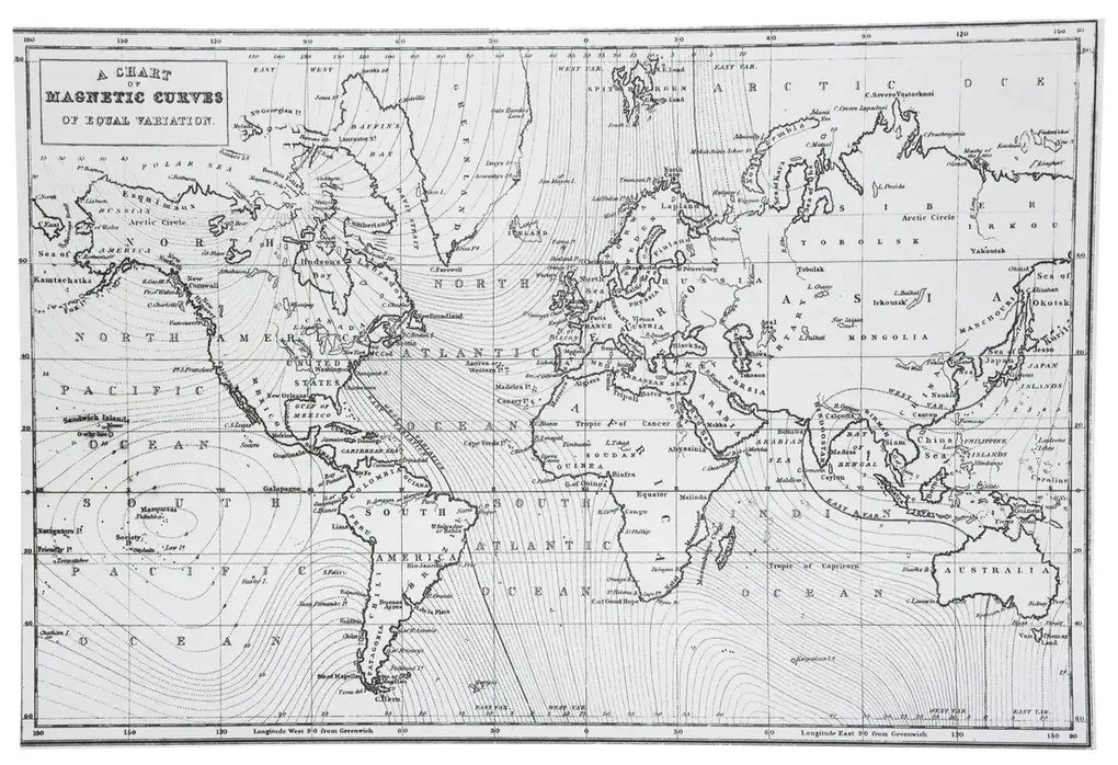 Плейсмат atmosphera Planisphere, 45x30 cm