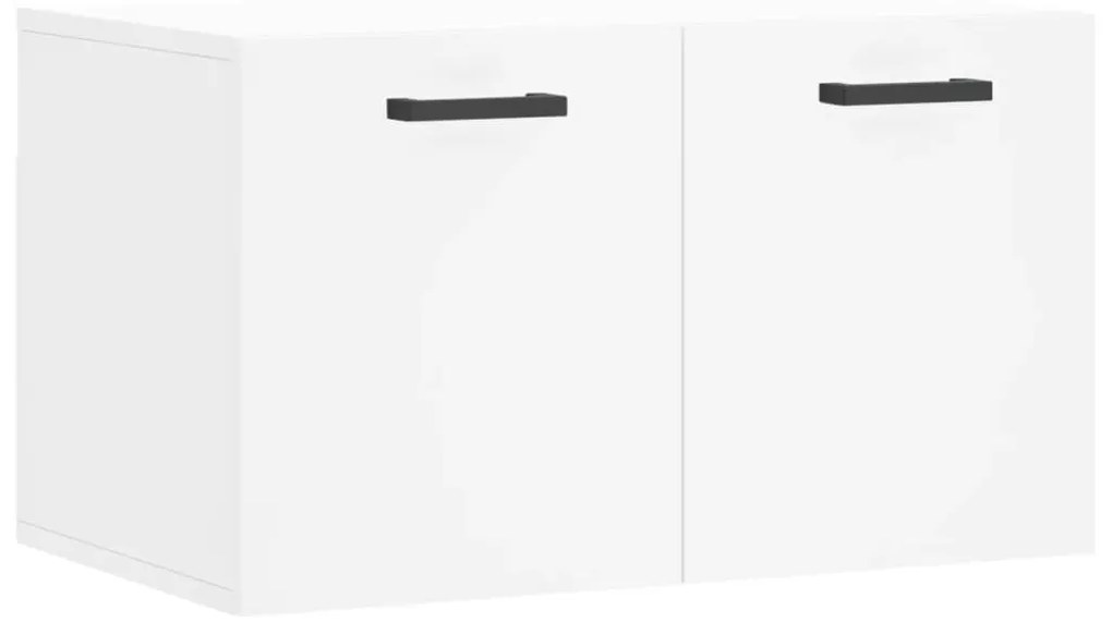 830020 vidaXL Стенен шкаф, бял, 60x36,5x35 см, инженерно дърво