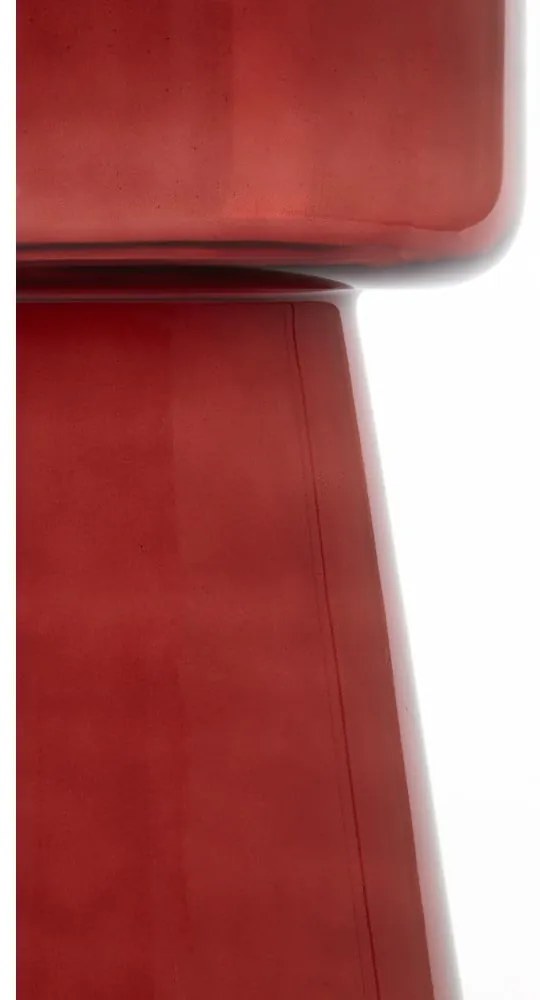 Стъклена кръгла странична масичка ø 30 cm Dakwa – Light & Living