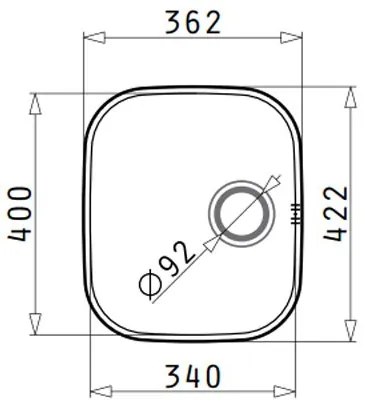 Измийте Pyramis IRIS 1B-34X40