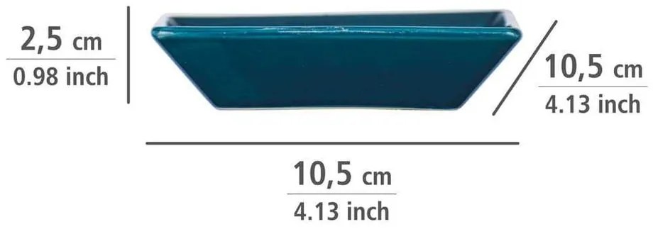 Тъмносин керамичен комплект аксесоари за баня Cordoba – Wenko