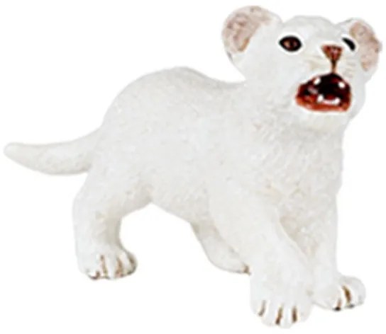 Papo - Фигурка бяло бебе лъв 50076