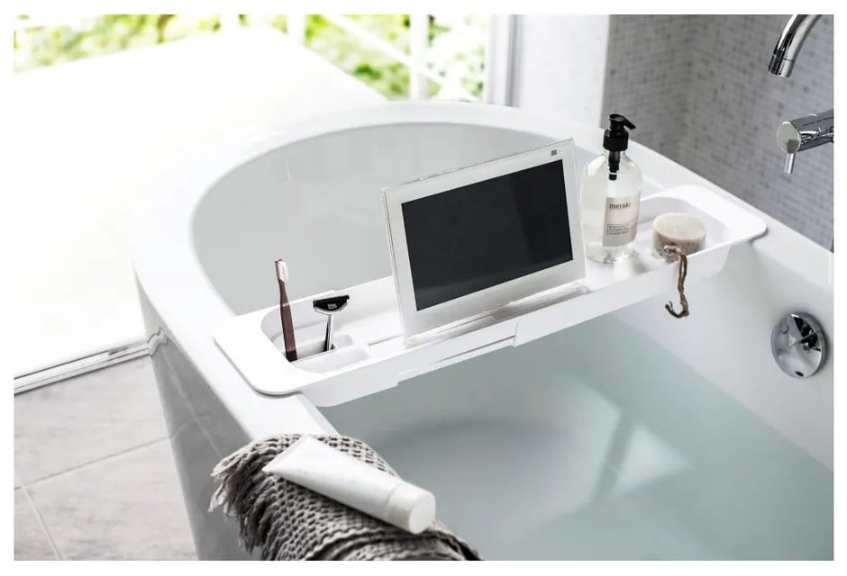 Бял регулируем рафт за вана Tower - YAMAZAKI