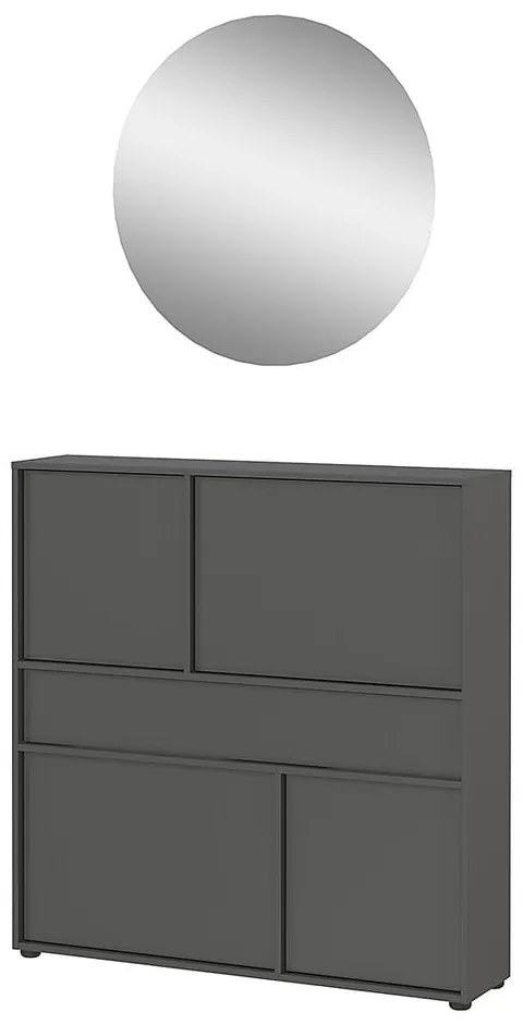 Антрацитен комплект за коридор Ameca 2.0 – Germania