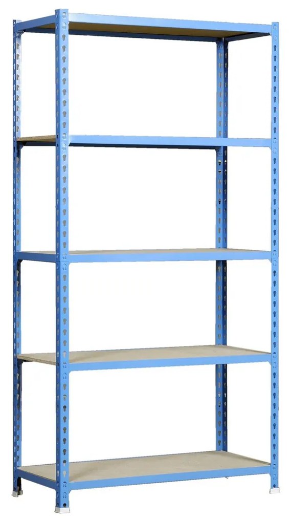 Лавица Simon Rack Maderclick Plus 5/500 750 kg Метал 5 Рафтове ПДЧ (200 x 100 x 50 cm)