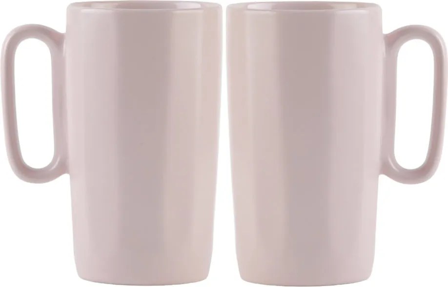 Розови глинени чаши в комплект от 2 бр. 330 ml Fuori – Vialli Design