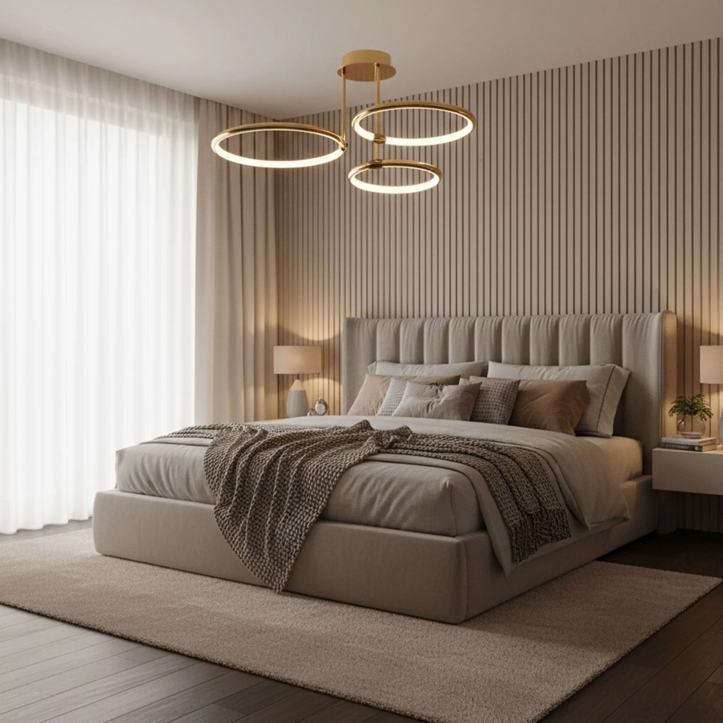 Плафон G122-3C GOLD LED