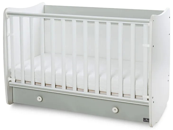 LORELLI Classic Легло-люлка DREAM 70/140 БЯЛО/ MILKY GREEN