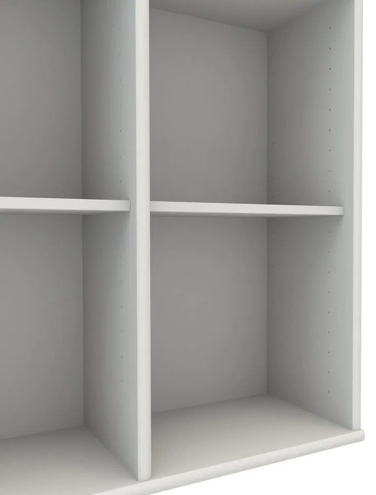 Бяла стена за книги Mistral 025 - Hammel Furniture