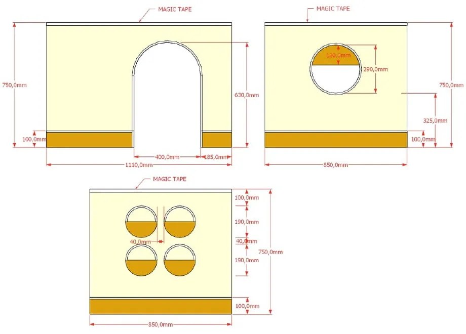 Детска завеса за легло Forrest – Vipack