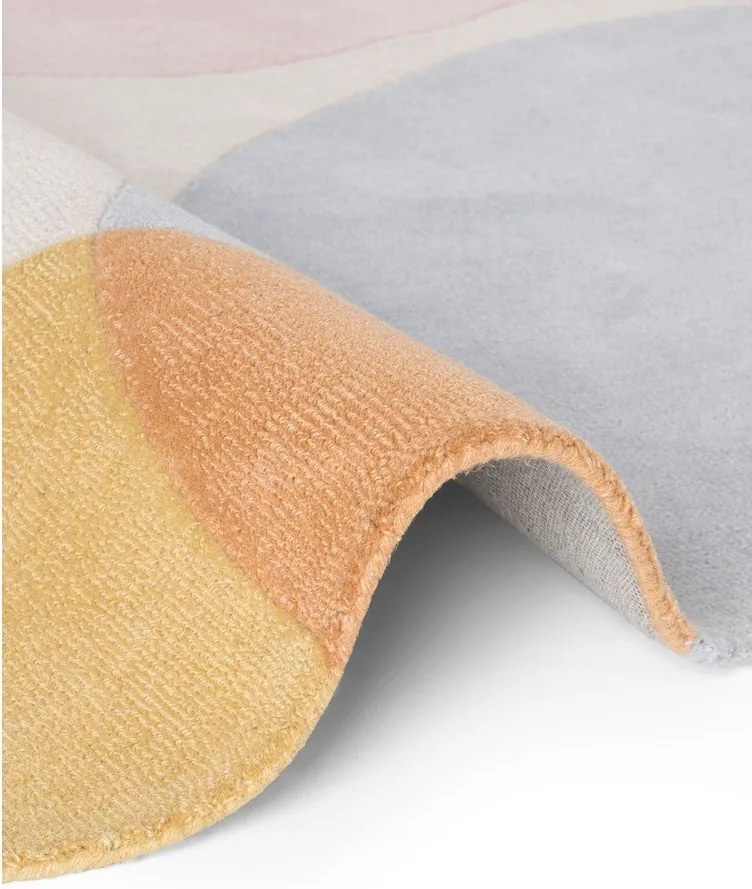 Ръчно изработен вълнен кръгъл килим ø 160 cm Hackney Clarissa – Ted Baker