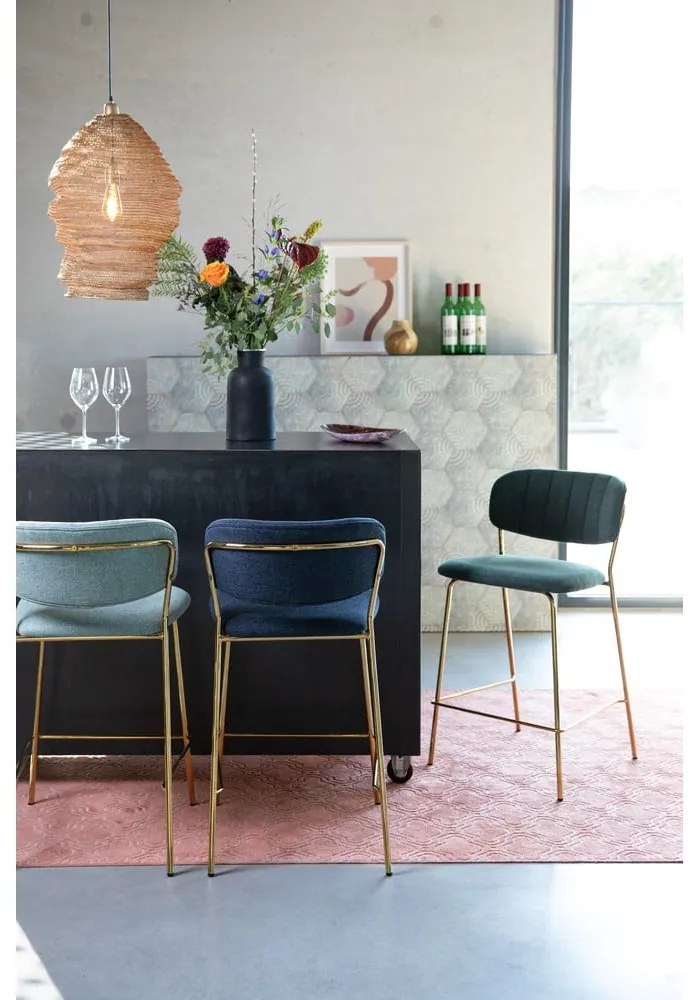 Сини бар столове в комплект от 2 броя 89 cm Jolien - White Label