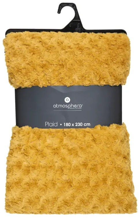 Завивка atmosphera Boucle, 180x230 cm - Жълт