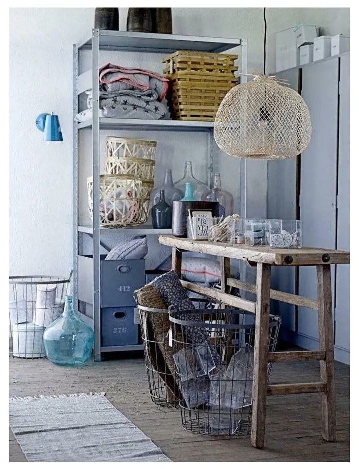 Висящо осветително тяло с бамбуков абажур в естествен цвят ø 42 cm Rodi – Bloomingville