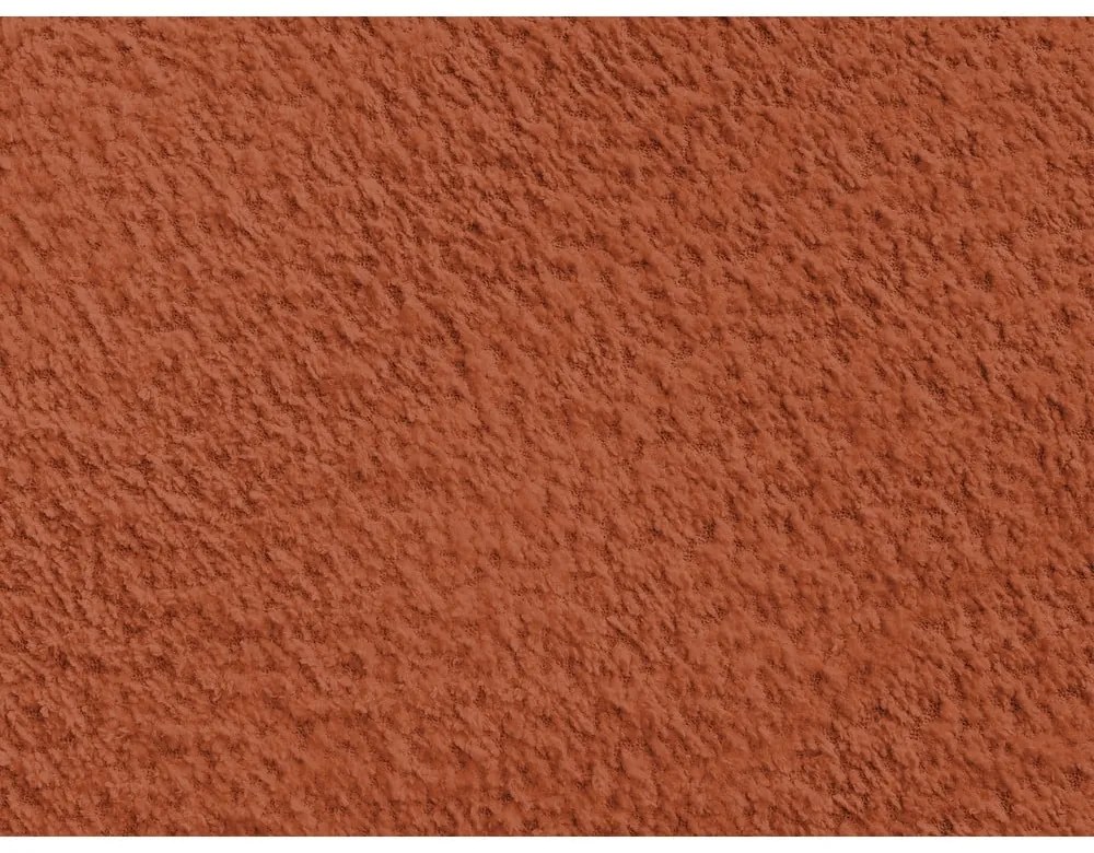 Теракотена табуретка от прежда с примки от букле Annecy – Bobochic Paris