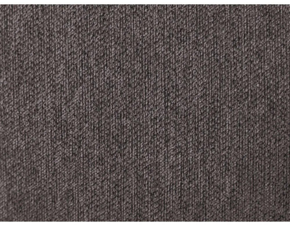 Тъмносиво двойно тапицирано легло с място за съхранение с включена подматрачна рамка 180x200 cm Garance – Bobochic Paris