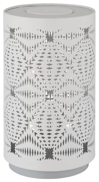 Globo 21018W - LED RGB настолна лампа AMIYAH LED/1W/5V 500 mAh бяла