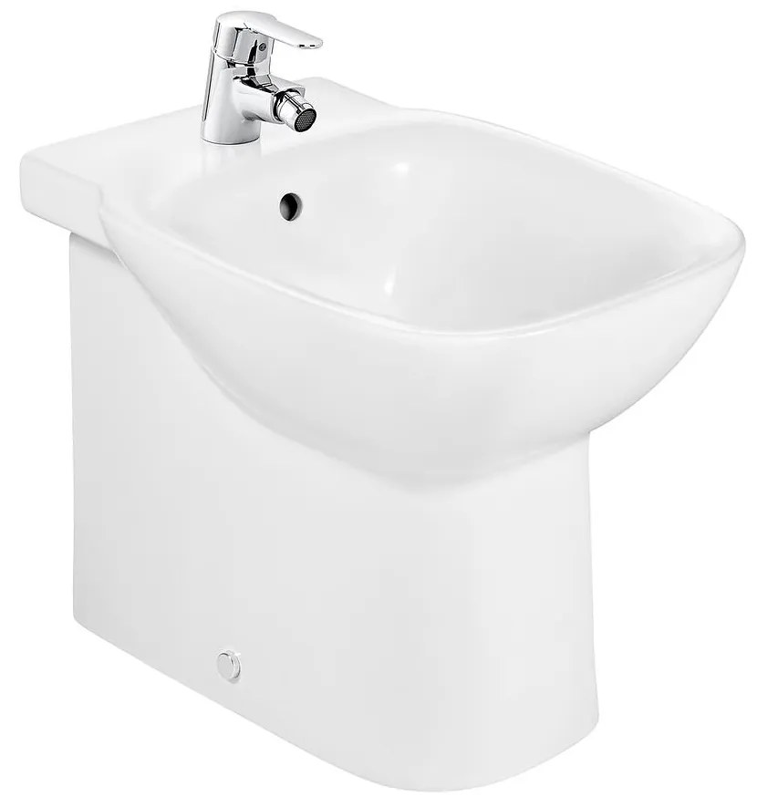 Компактно биде, A355997000, Roca, бяло, 35.5х52х40см