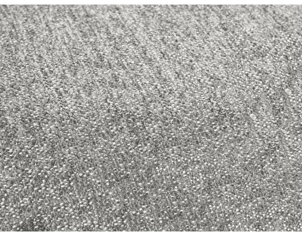 Светлосив шенилов сгъваем/с място за съхранение ъглов диван (ляв ъгъл/U форма) Everest – Bobochic Paris