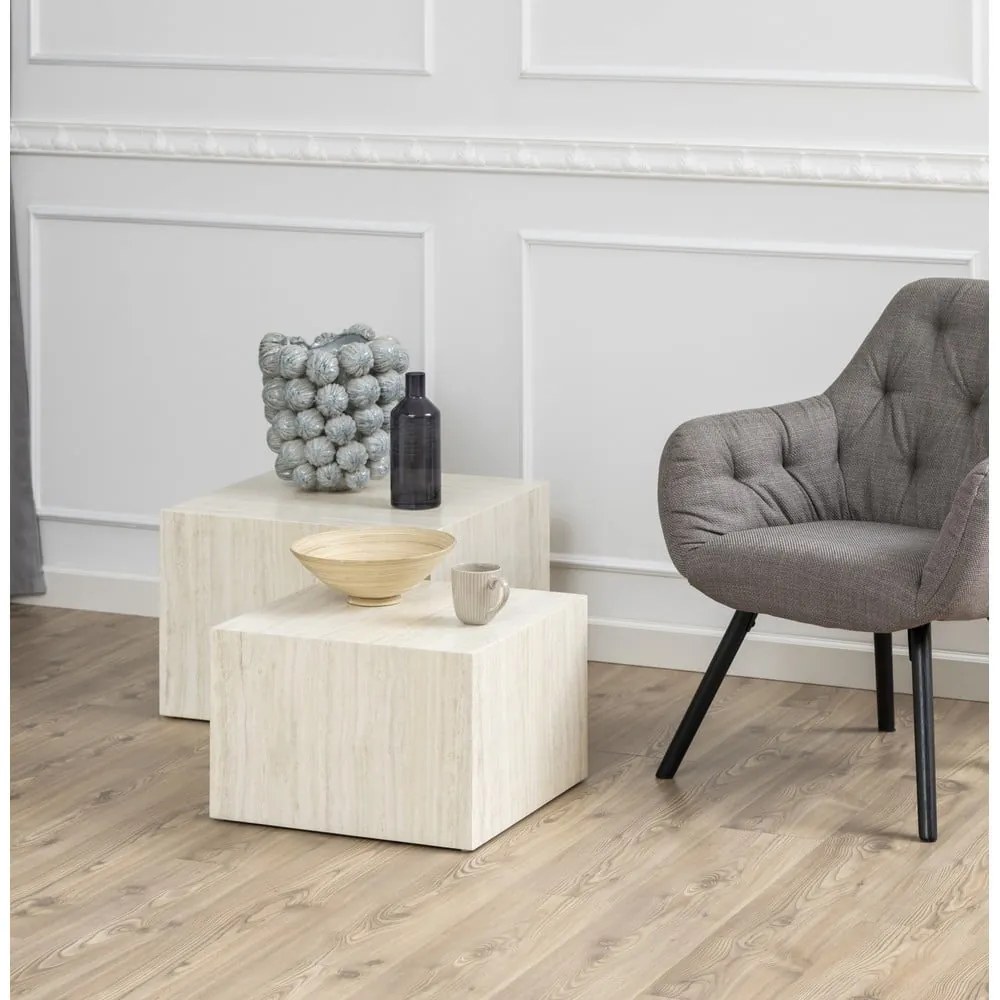 Масички за кафе в комплект от 2 броя 58x58 cm Dice - Actona