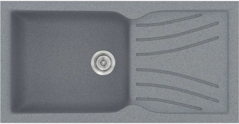 Мивка Sanitec 324-Metallic Ice