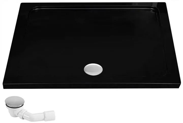 Душ кабина Rea Fargo Black matte 100x80