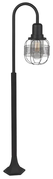 Ръстична външна лампа черна IP44 - Guardado