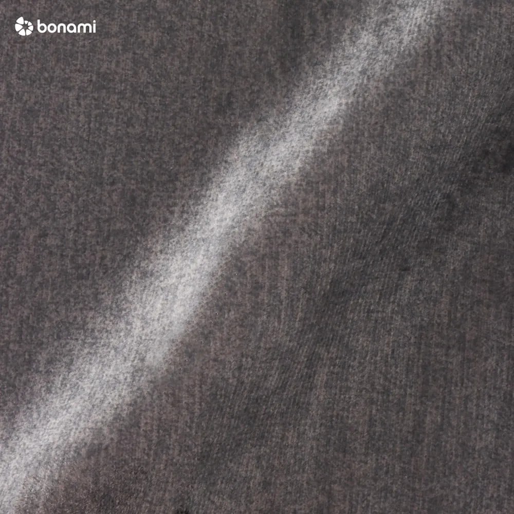 Сив ъглов разтегателен диван с кадифена тапицерия, ляв ъгъл Nuage - Windsor &amp; Co Sofas