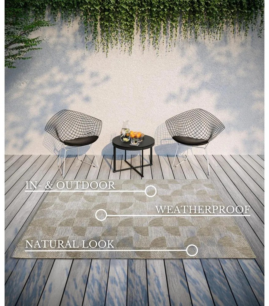 Външен килим в естествен цвят 115x170 cm Margaretha – Villeroy&amp;Boch