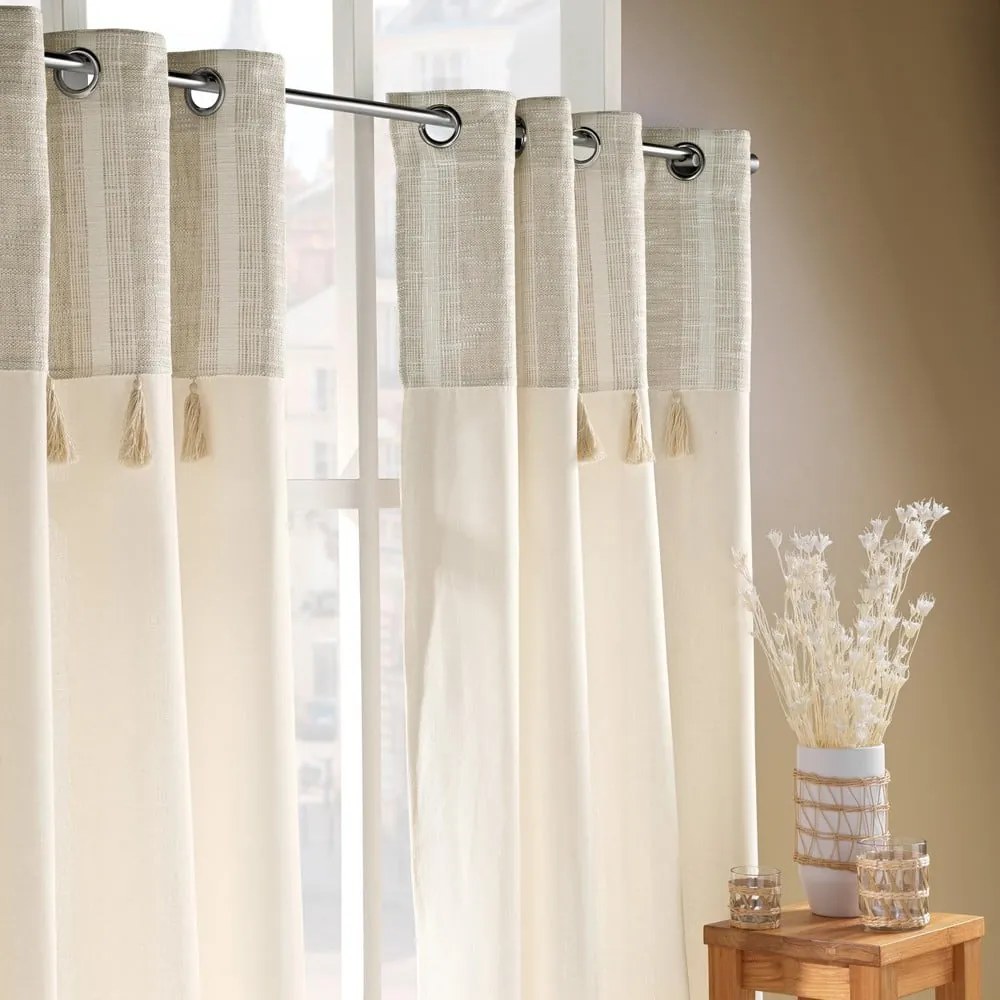 Перде в естествен цвят 140x240 cm Island – douceur d'intérieur