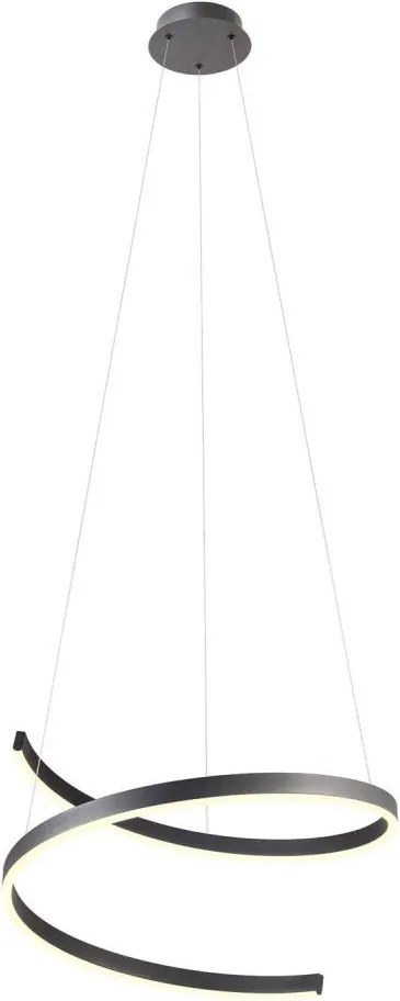 Redo 01-4015 - LED димируем полилей на кабел SCROLL LED/38W/230V черен