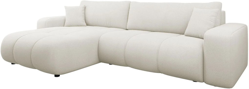 Ъглов диван Furyn L Maxi-Krem
