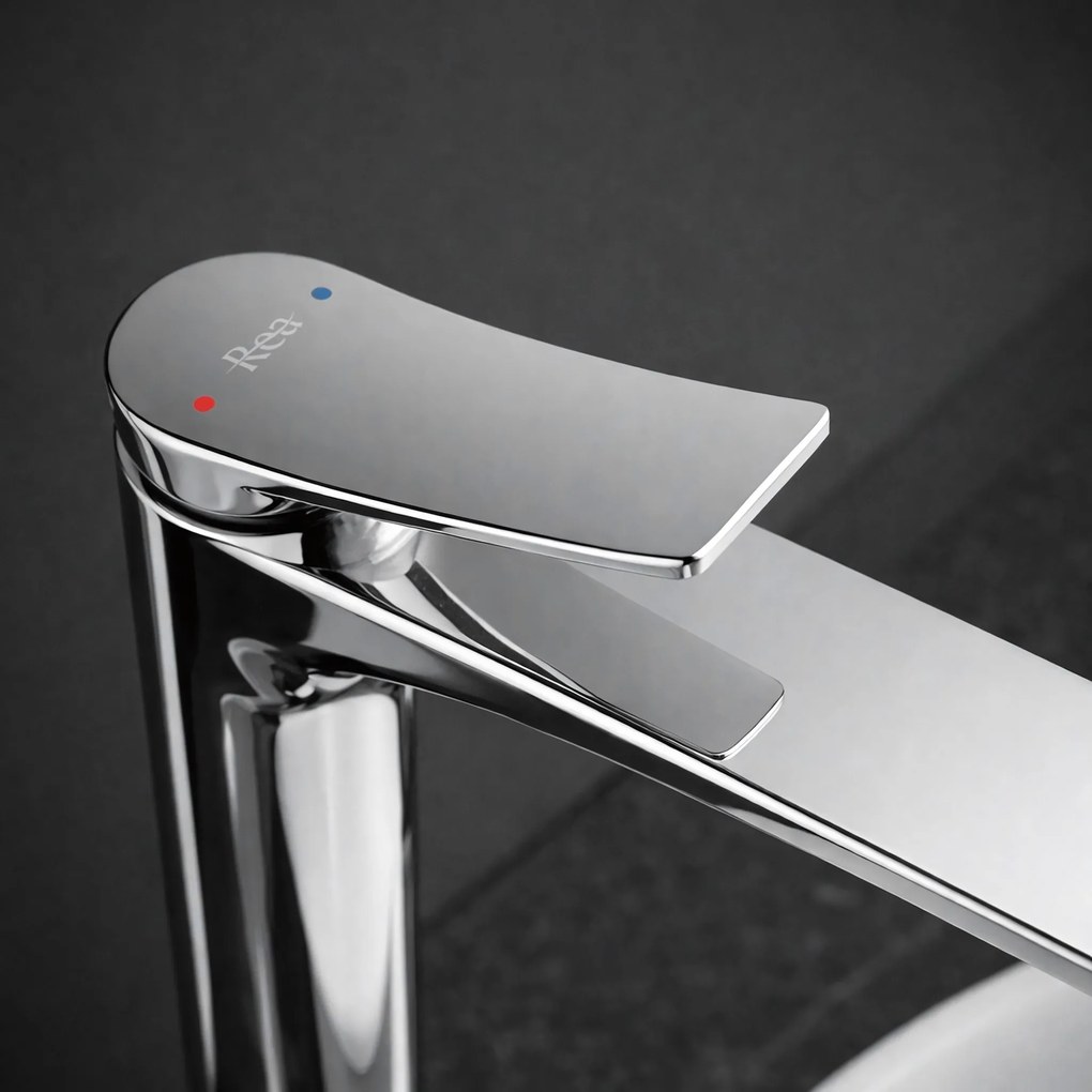 Смесител за мивка Rea Vision Chrome High