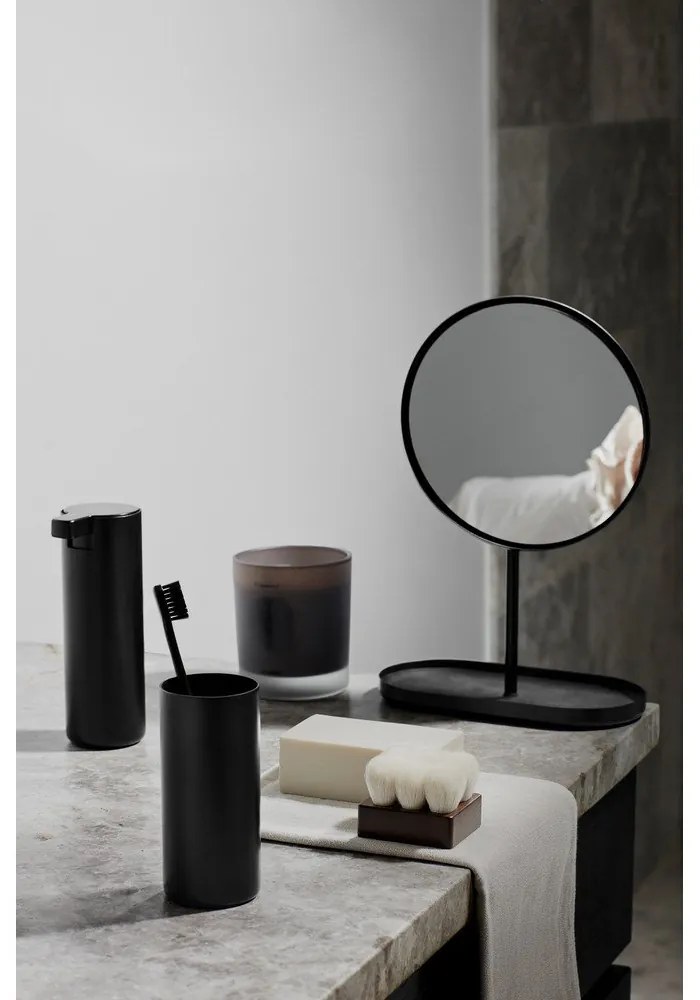 Черна чаша за четки за зъби Modo - Blomus