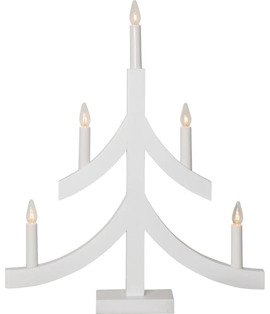 Бяла коледна светлинна украса Pagod – Star Trading