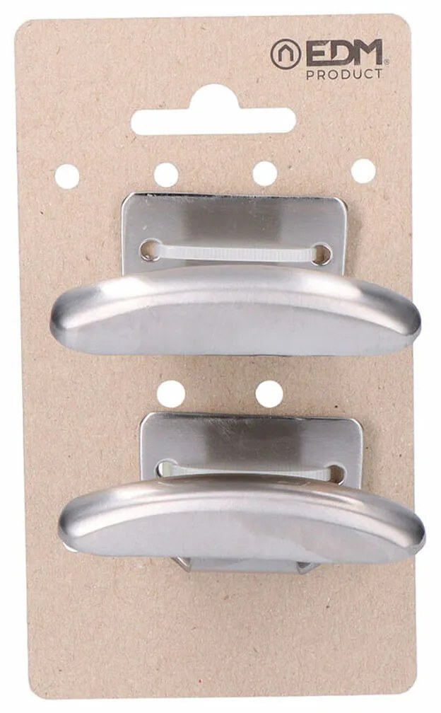 Door Hanger EDM матов 2 броя Облекло Сребрист Неръждаема стомана