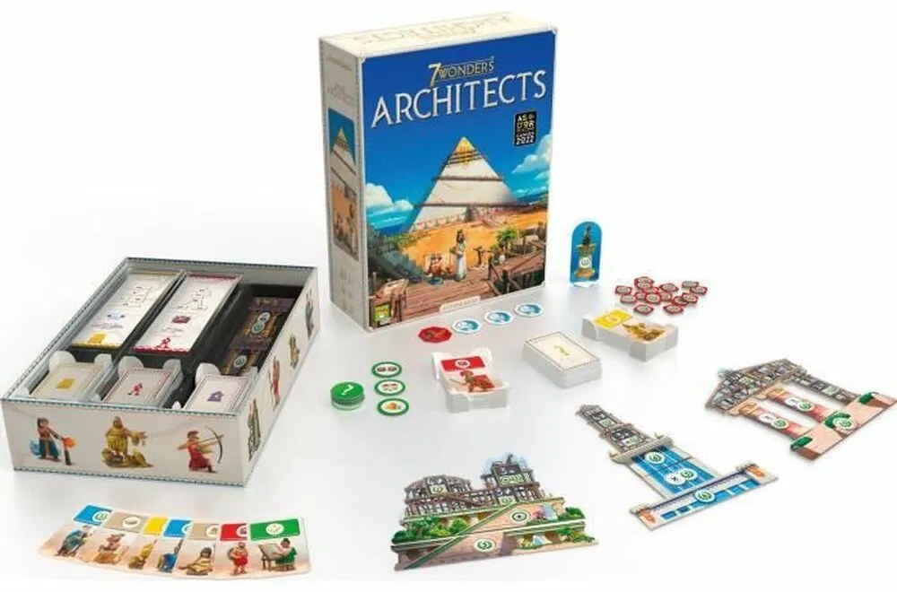 Настолна игра Asmodee 7 Wonders: Architects (FR)