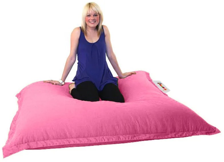 Градински пуф Cushion Pouf 100x100, цвят Розов