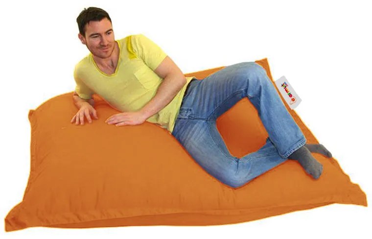 Градински пуф Cushion Pouf 100x100, цвят Оранжев