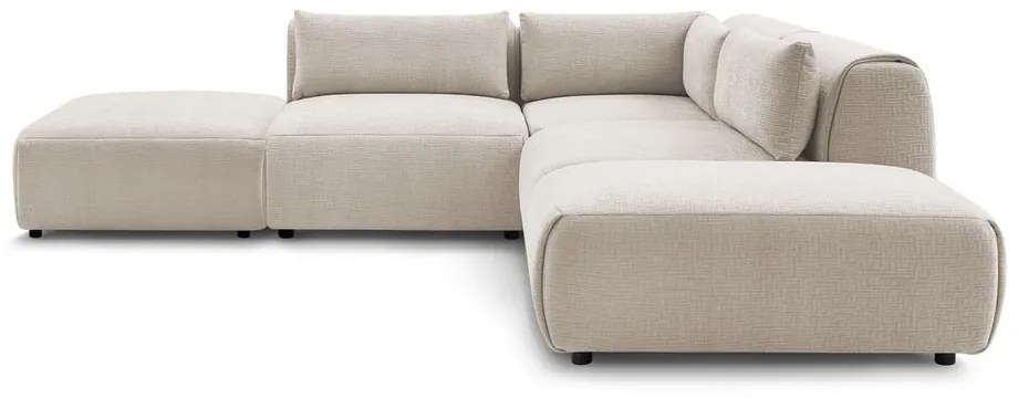 Бежов ъглов диван (променлив) Jeanne - Bobochic Paris