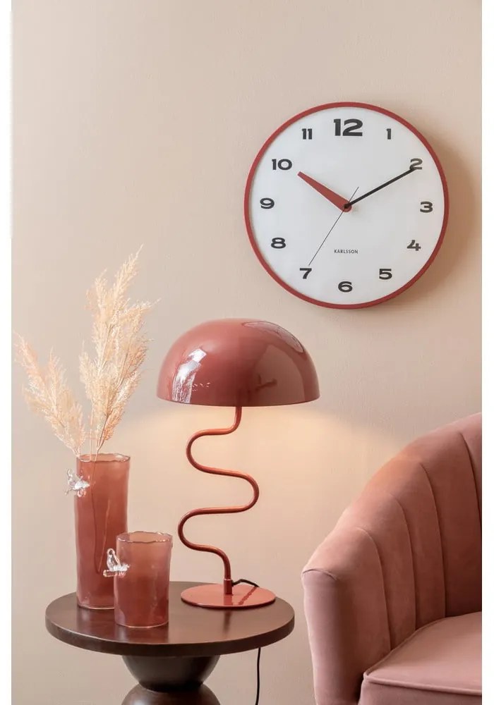 Розова стъклена ваза (височина 27 cm) Bird On Branch – PT LIVING