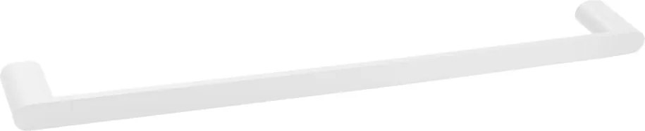 Бяла стенна месингова поставка за кърпи Flori – Sapho