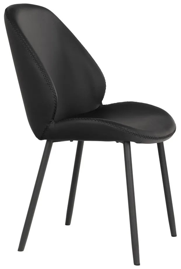 Черни трапезни столове в комплект от 2 броя Monte Carlo - House Nordic