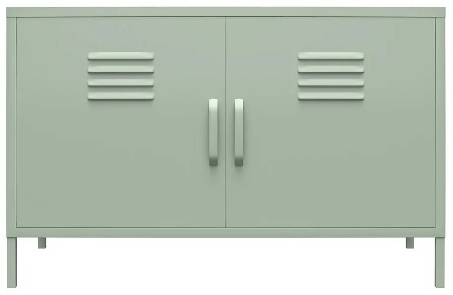 Зелено метално шкафче 100x64x40 cm Mission District – Støraa