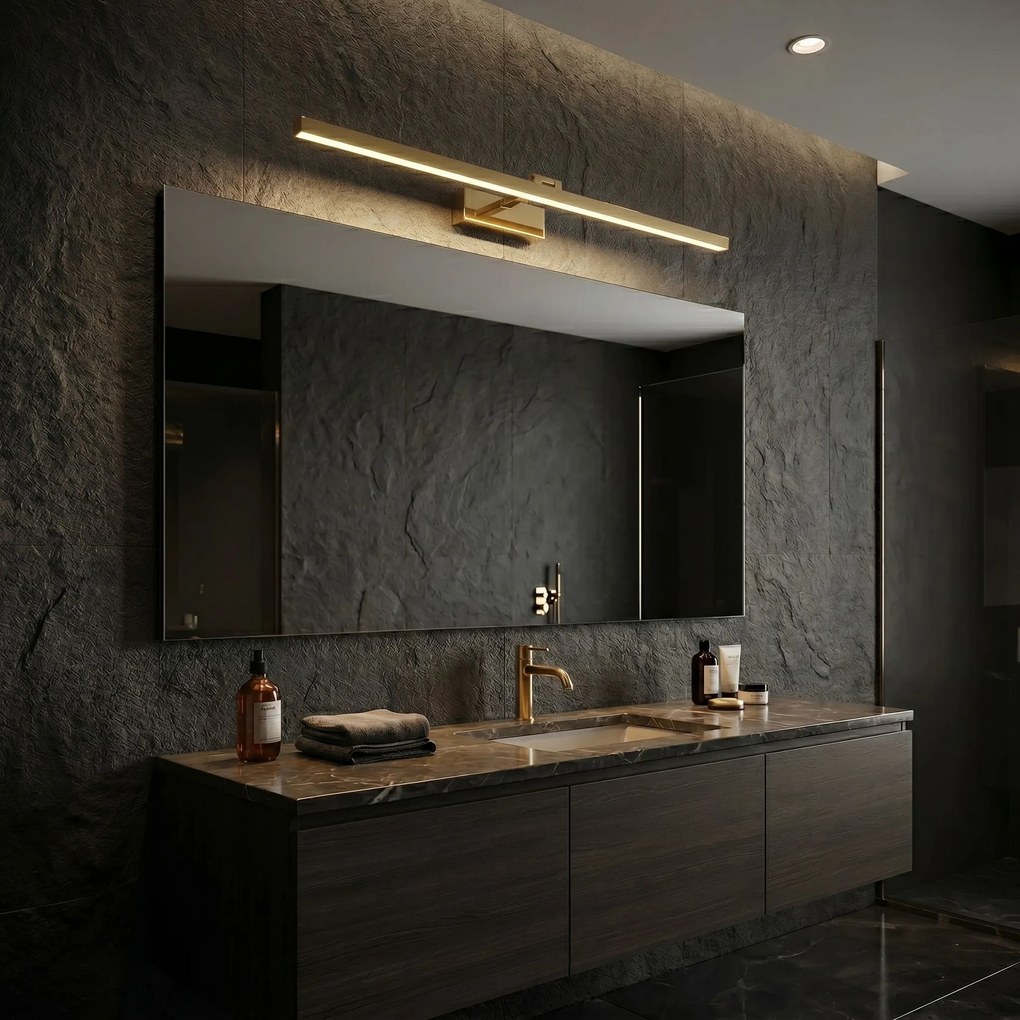 LED аплик за баня APP1862-1W 80 cm GOLD