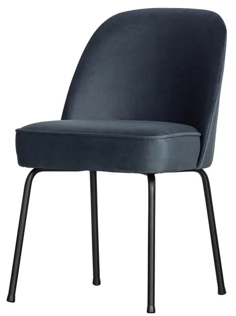 Сини кадифени трапезни столове в комплект 2 бр. Vogue – WOOOD