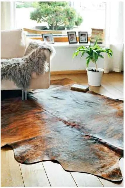 Кафява кожа 170x160 cm - Narma