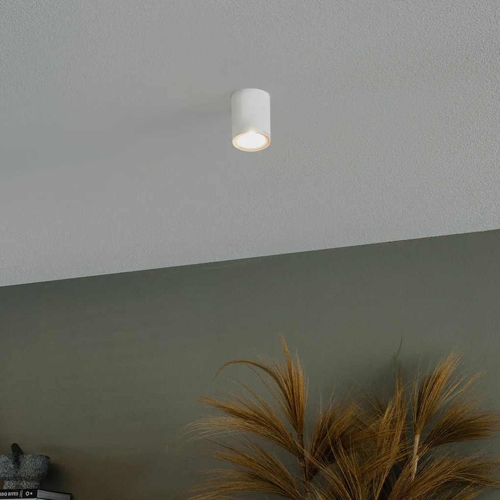 Комплект от 4 модерни повърхностно монтирани прожектора бели GU10 50mm - Ronda