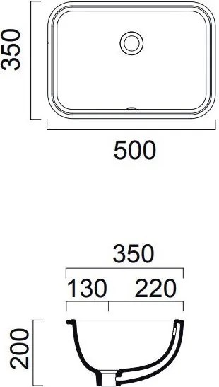 Умивалник Pura хиподенсен GSI White