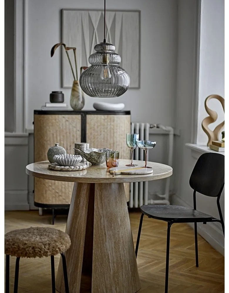 Бежов метален стол за подреждане Linard – Bloomingville